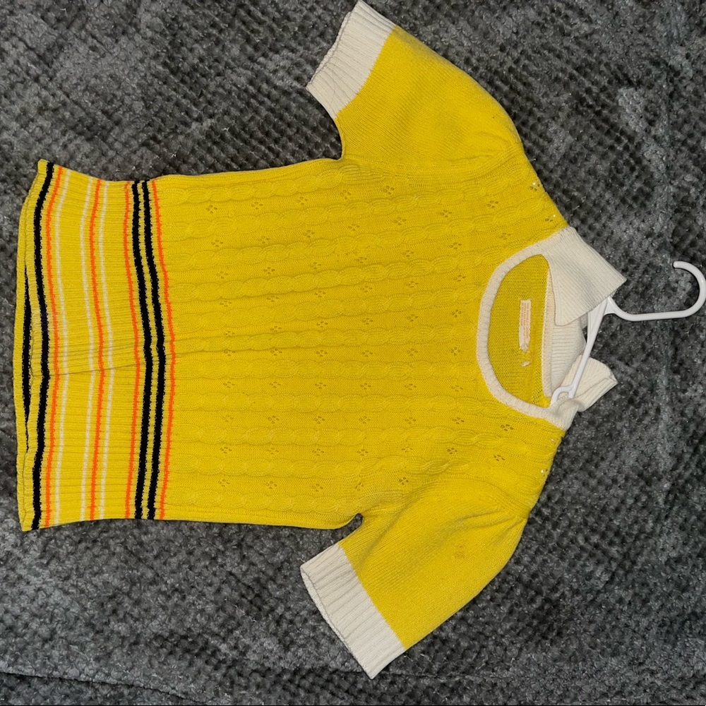 Vintage Yellow Top